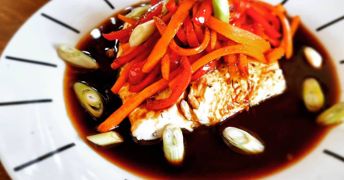 Cantonese Steamed Halibut Recipe by Elliot Duncan Cookpad