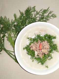 Hình của món Cháo cá chép.