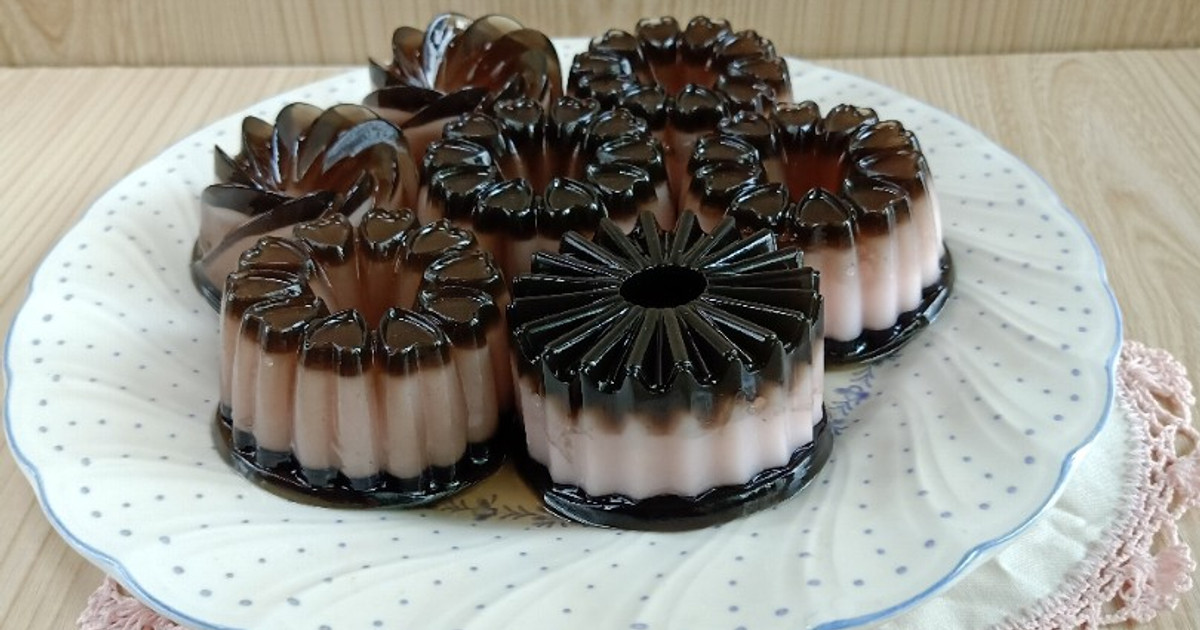 Resep Pudding Cincau Inner Strawberry Paling Praktis dan Simple
