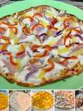 Easy pizza Hawaiian pizza