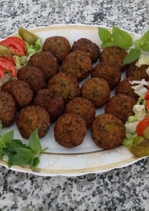 عکسی از دستور فلافل