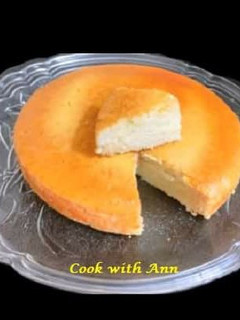 A picture of Eggless Sponge cake.