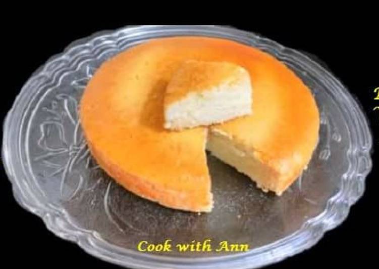 Recipe of Speedy Eggless Sponge cake Cooking Basics for Beginners