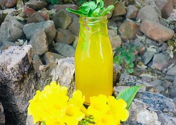 Easiest Way to Make Yummy Lemon turmeric detox juice 