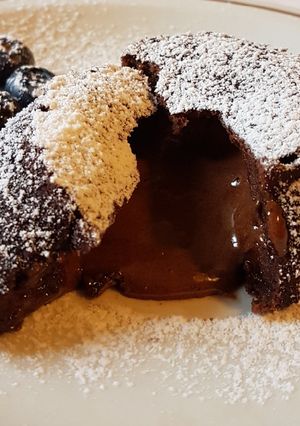 Foto di Tortino al cioccolato fondente dal cuore morbido