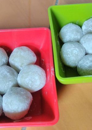 Foto resep Kue mochi imut isi kacang