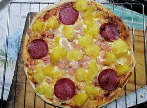 Una foto de Pizza diferentes rellenos