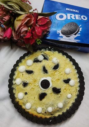 A picture of Oreo cheese cake.