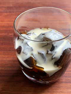 A picture of Vegetarian Coffee Jelly.