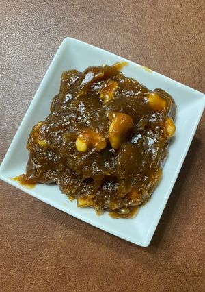 A picture of Tirunelveli Halwa.
