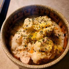 A picture of Chicken and Dumplings.