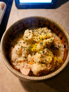 A picture of Chicken and Dumplings.