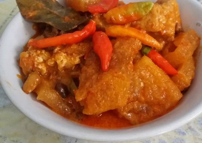 Resep Krecek Tahu Tolo Bumbu Pedas 5 Resep Pertamaku Oleh Indana