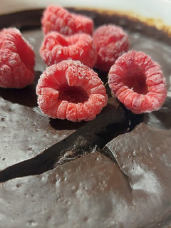 Una foto de Flan Casero para Diabéticos de Chocolate 🍫