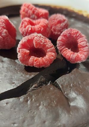 Una foto de Flan Casero para Diabéticos de Chocolate 🍫