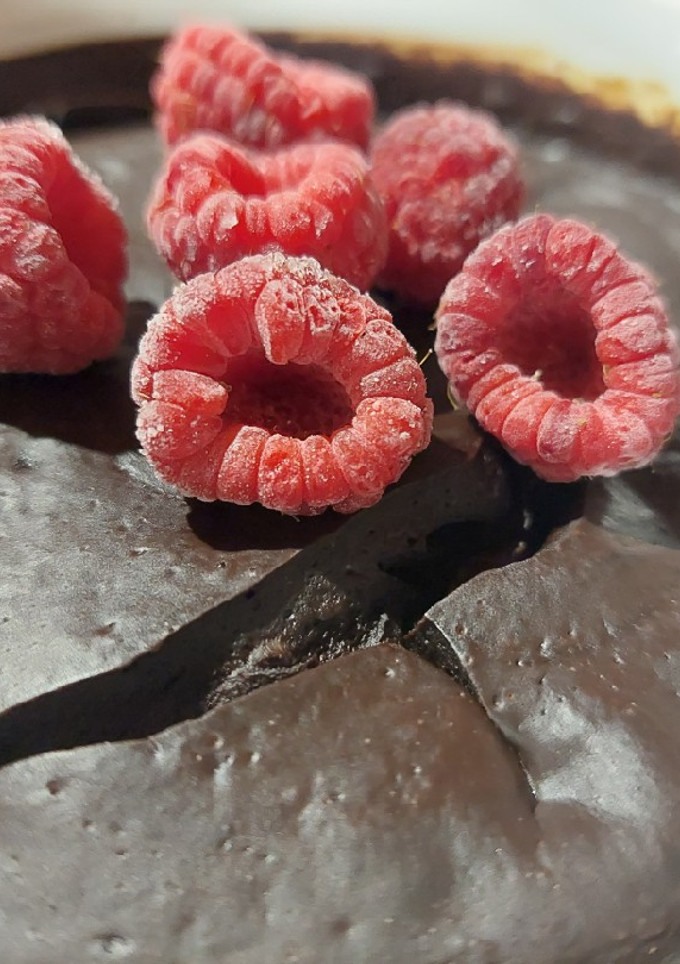 Una foto de Flan Casero para Diabéticos de Chocolate 🍫