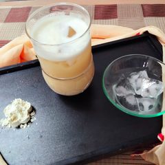 A picture of Protein rich Sattu drink.