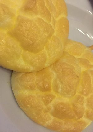 Una foto de Cloud bread o pan nube: receta de pan keto