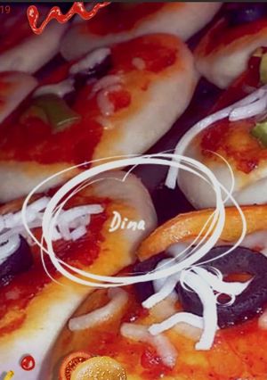 صورة لوصفة Mini pizza مني بيتزا ❤🙌