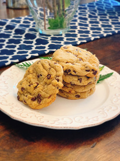 A picture of Dairy Free Vegan Chocolate Chip Cookies.