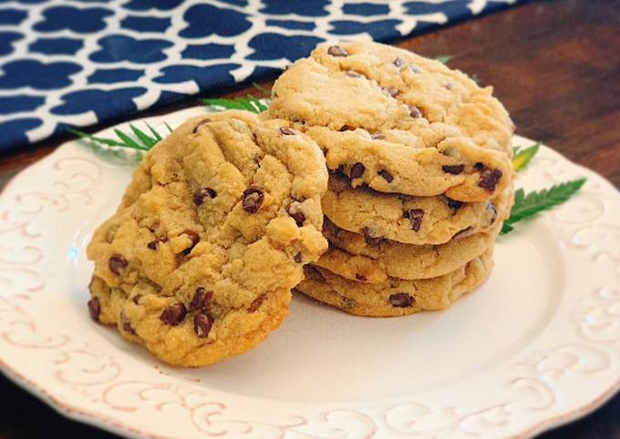 Recipe of Super Quick Homemade Dairy Free Vegan Chocolate Chip Cookies