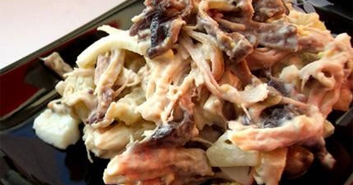 Салат Дубок Рецепт С Фото