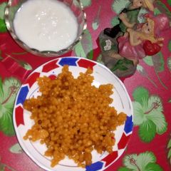 A picture of Dahi Bundi.
