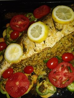 صورة لوصفة صينية سمك بالفرن