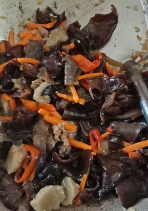 Foto resep Tumis bakso jamur