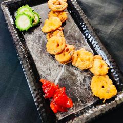 A picture of Bitter Gourd Pakora.