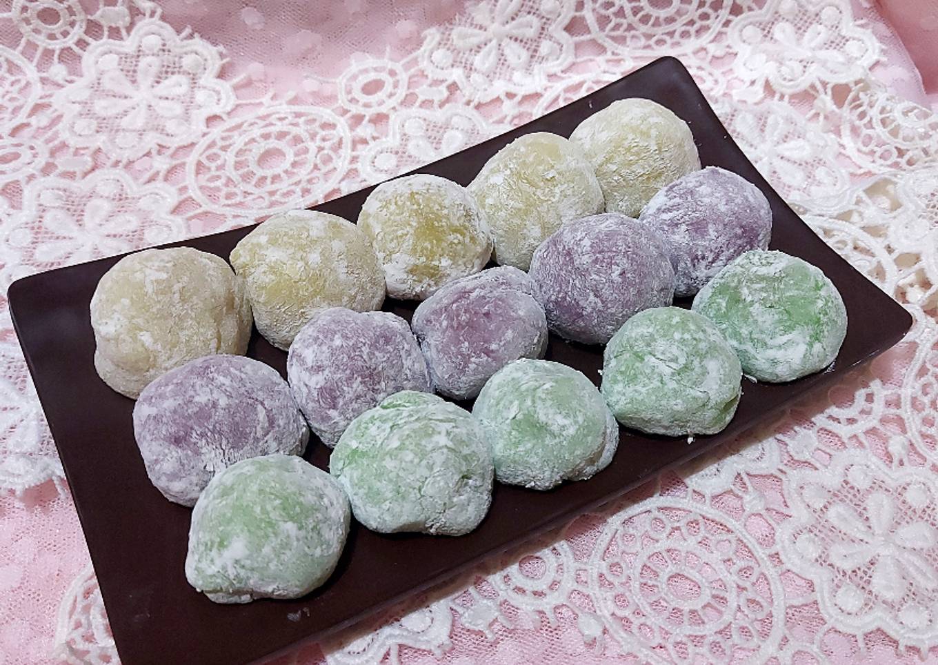 Resep Mochi Kacang Mix Wijen