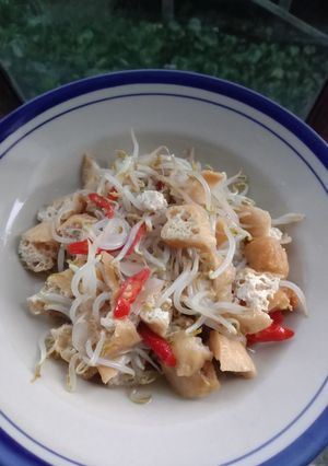 Foto resep Oseng tahu pong dgn tauge
