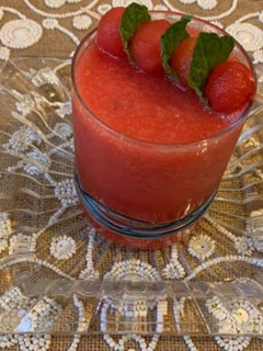 A picture of Mint watermelon juice.