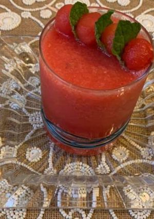 A picture of Mint watermelon juice.