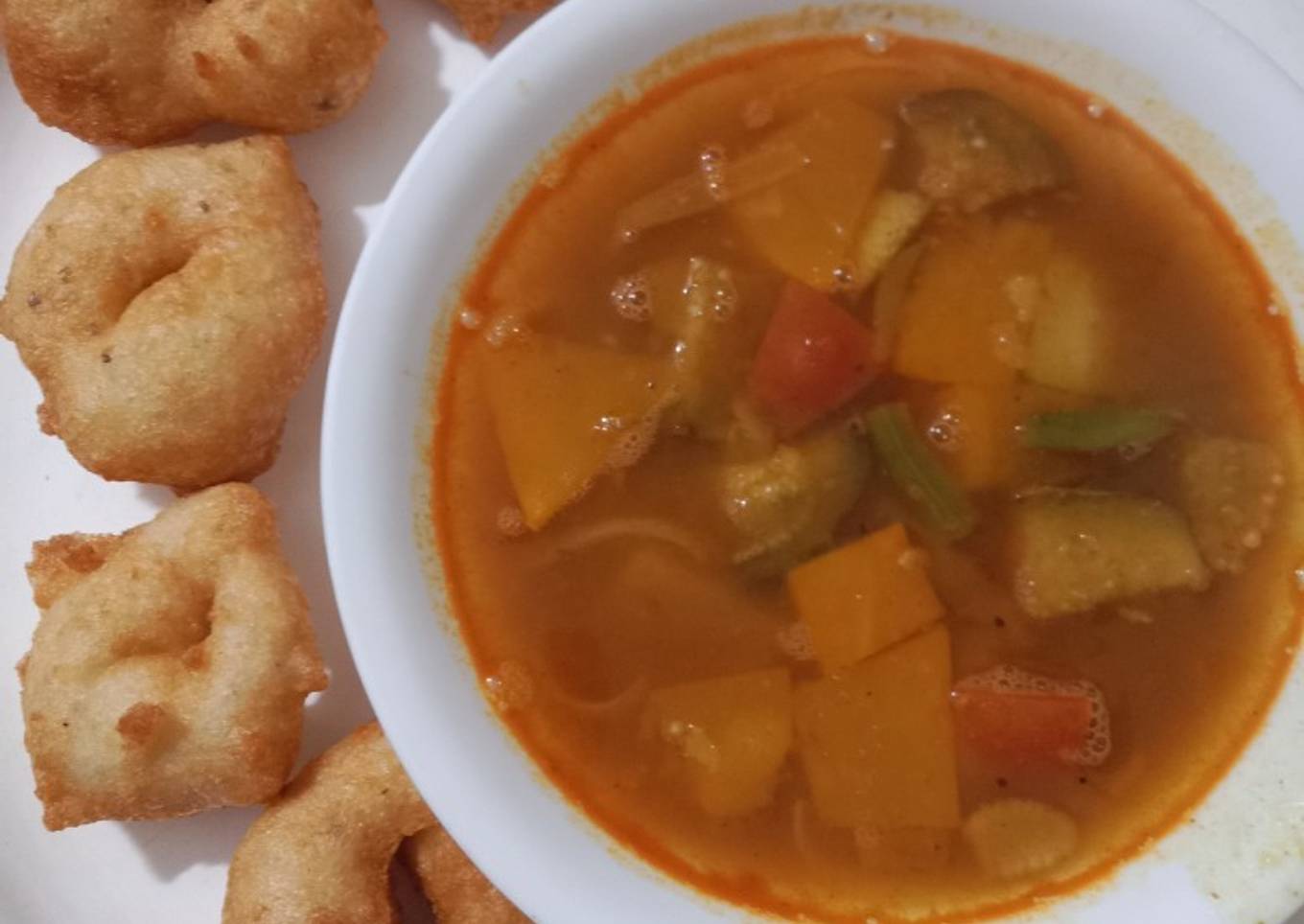Medu Vada sambar