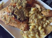 A picture of chicken maggie
