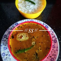 "Masoor Dal" in Bengali style A picture of "Masoor Dal" in Bengali style.