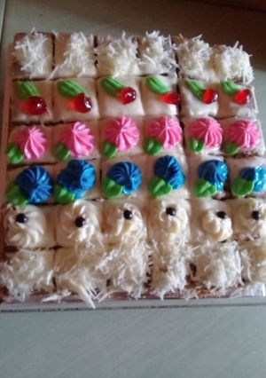 Foto resep Bolu potong hias