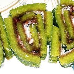Spinach Swiss Roll A picture of Spinach Swiss Roll.