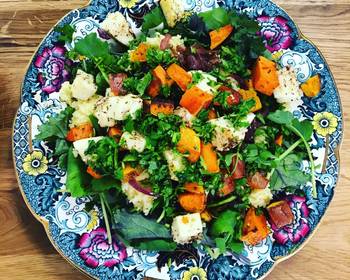 Without Fail Prepare Recipe Zaatar spiced halloumi salad Very Delicious