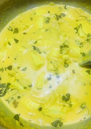 A picture of Muglai Paneer .