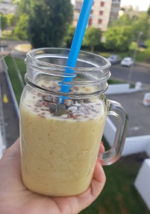 Foto de Batido de manga e banana