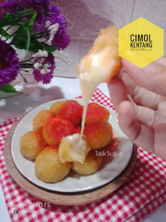 Foto resep Cimol Kentang Mozarella