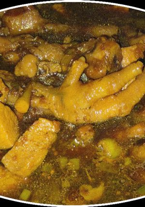 Foto resep Ceker ayam bumbu mie ayam (menu sahur ke 1)