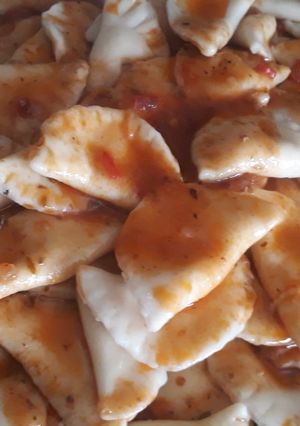 Una foto de Pasta rellena