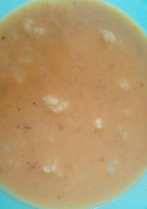 Karfiolleves recept fotója