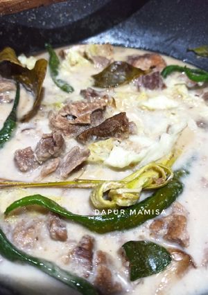Foto resep Daging Santan Putih