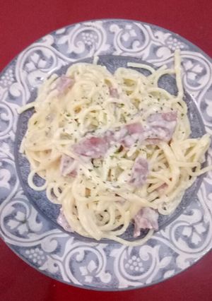 Foto resep Spagethi carbonara
