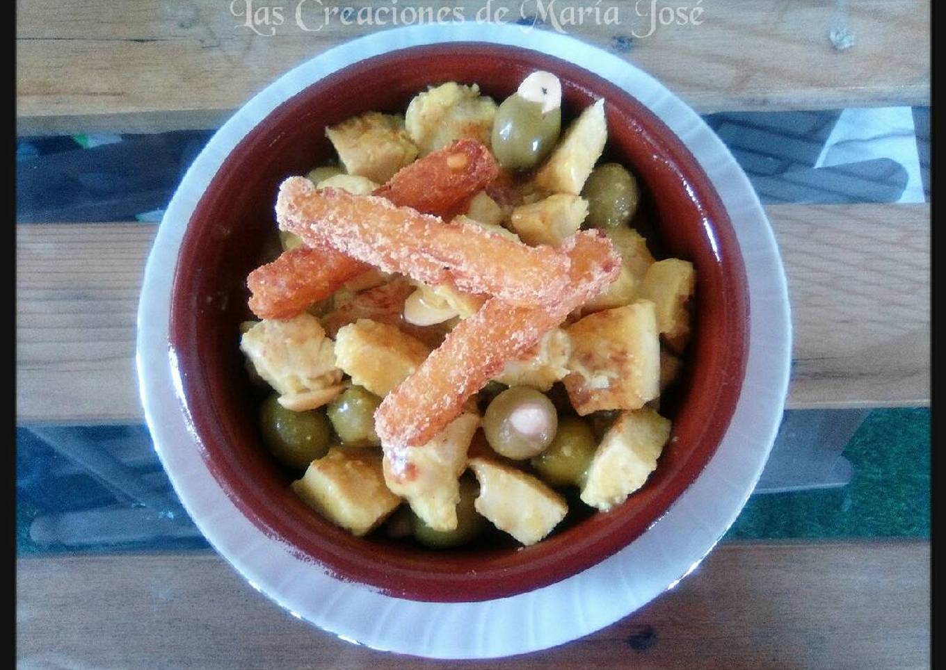 Pechuga de pollo con vino dulce