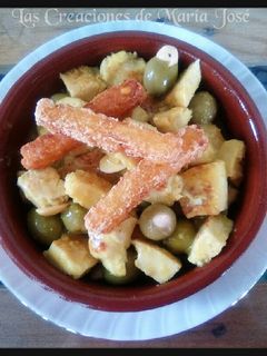 Una foto de Pechuga de pollo con vino dulce
